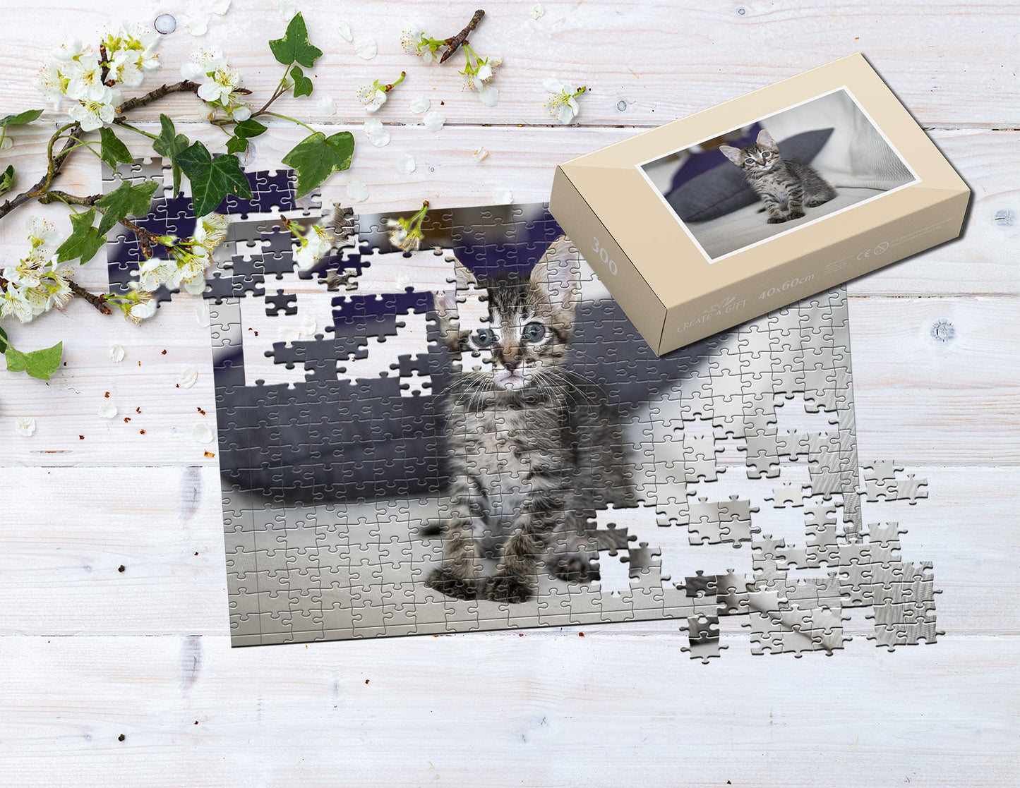 Photo puzzle 300 pieces 40 x 60 cm / 15.7 x 23.6 inches in a box