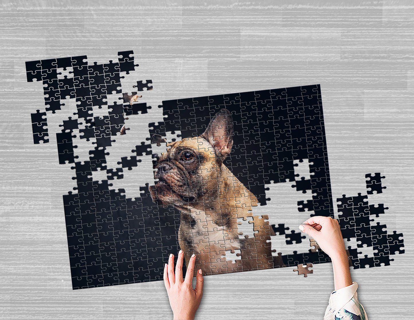 Photo puzzle 100 pieces  29 x 40 cm / 10.6 x 16.1 inches in a bag