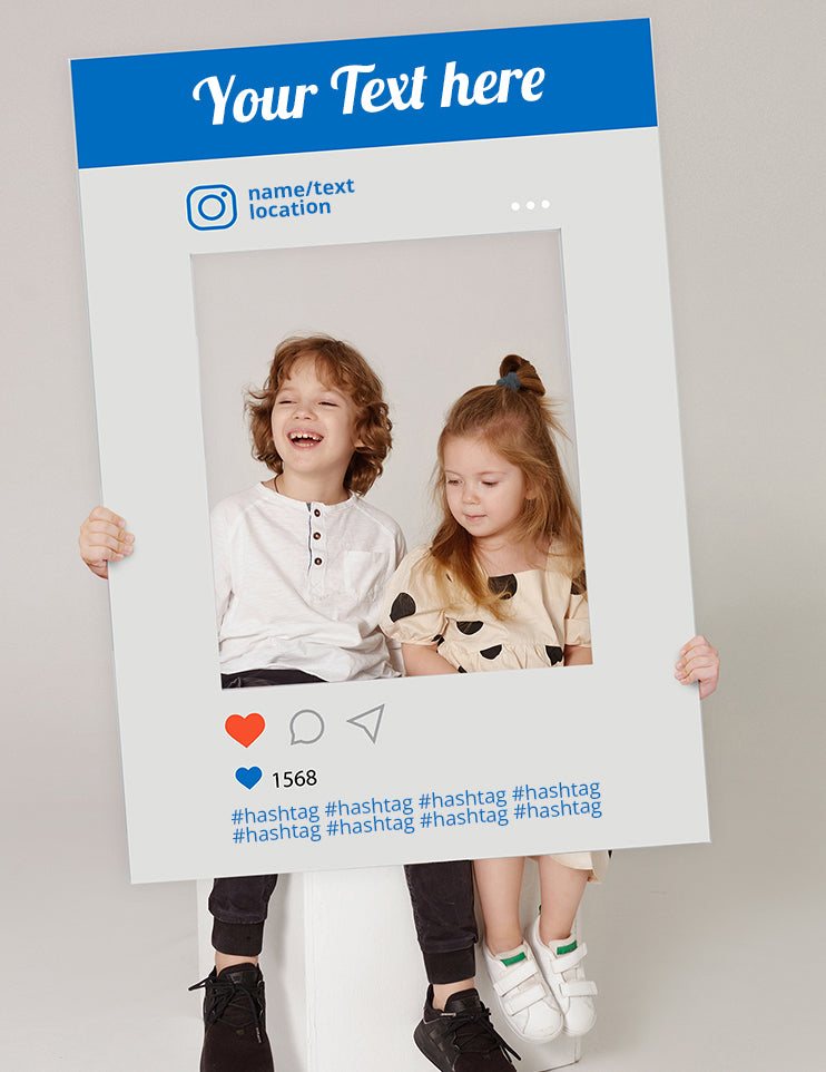 Photo Take Frame Instagram photo frame for taking pictures – createagift.eu