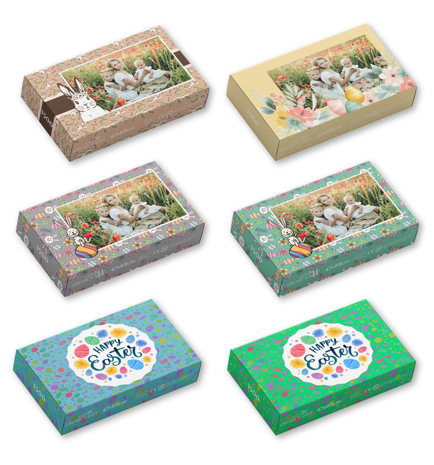 Photo puzzle 1500 pieces 47 x 68 cm / 18.5 x 26.7 inches in a box