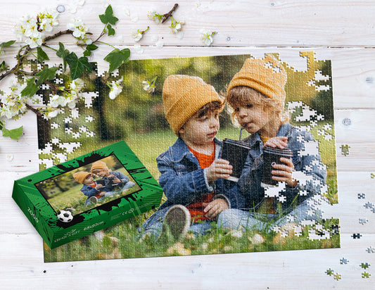 Photo puzzle 2000 pieces 68 x 92 cm / 26.7 x 37.7 inches in a box