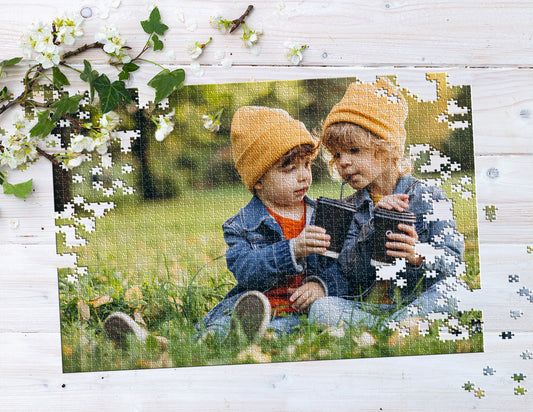 Photo puzzle 2000 pieces 68 x 92 cm / 26.7 x 37.7 inches in a bag