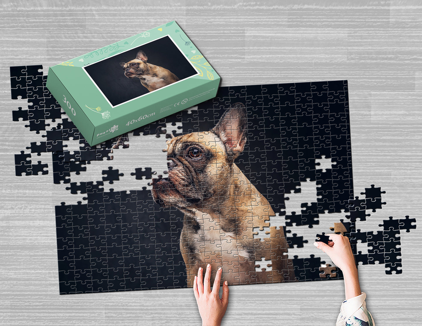 Photo puzzle 300 pieces  40 x 60 cm / 15.7 x 23.6 inches in a box