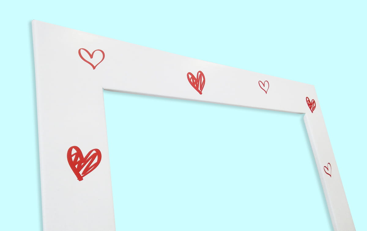 Fotorahmen zum Fotografieren - "LOVE"