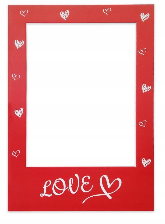 Fotorahmen zum Fotografieren - "LOVE"