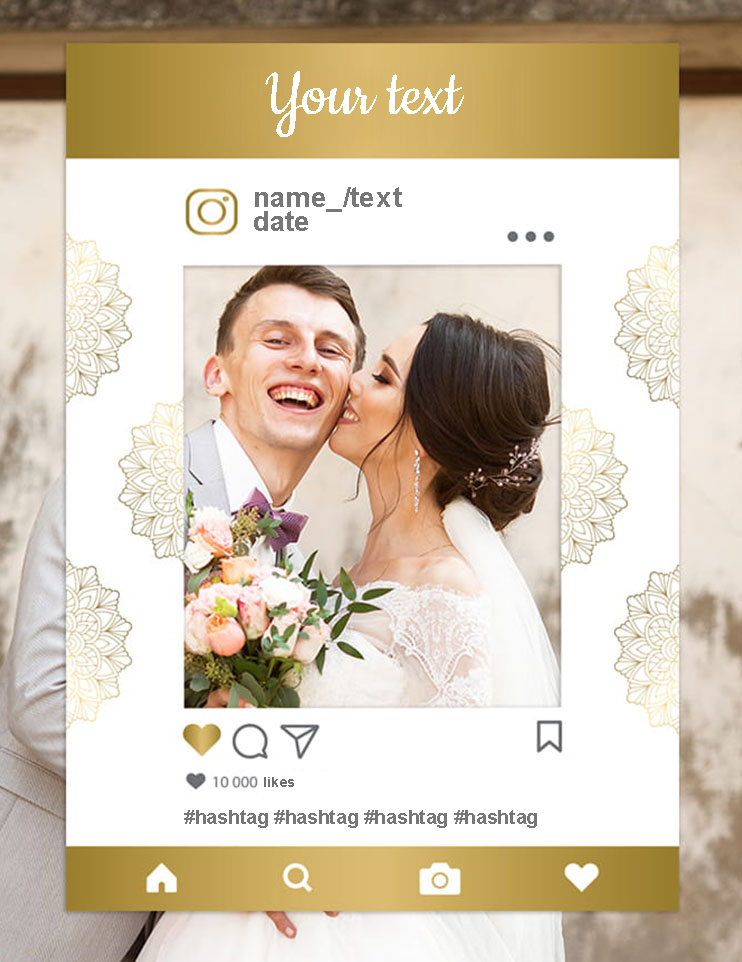 Foto ramka Instagram  do robienia zdjęć